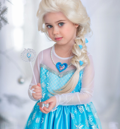 Elsa's dress from "Frozen" №1