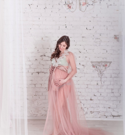 Boudoir tulle dress Rosy Morning