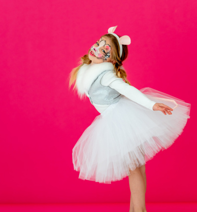White Mouse (Rat) costume