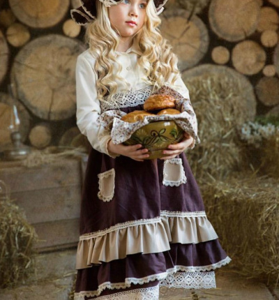 County girl's costume