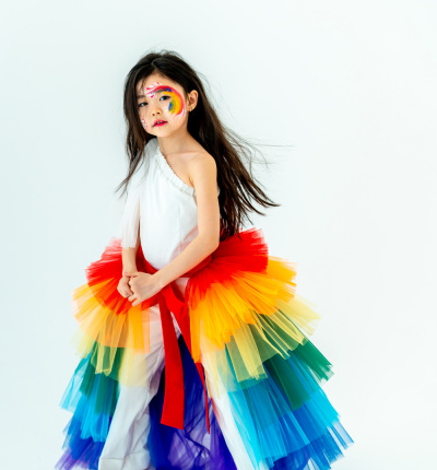 Rainbow costume 1