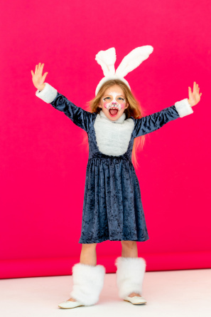 Grey Hare costume фото 6