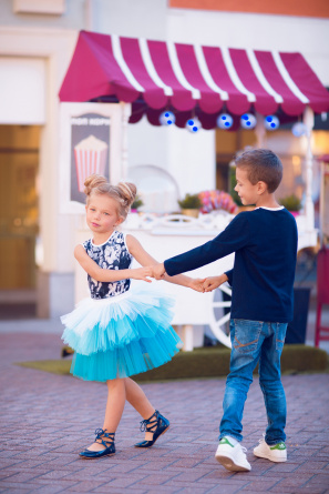 Tulle skirt Blue dream фото 2