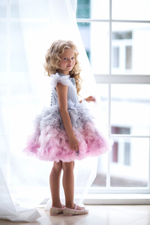 Dress Pink Grey фото 2