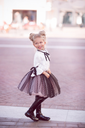 Tulle skirt Pea Peach фото 2