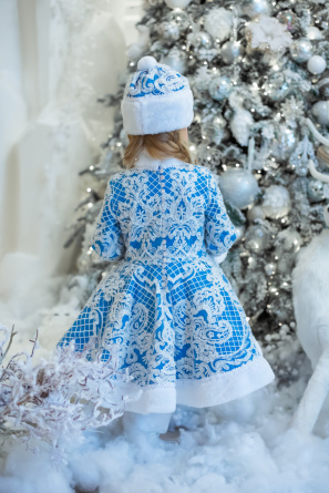 Costume of Snow maiden with a hat №9 фото 4