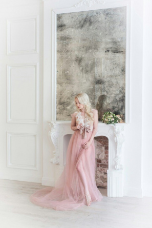 Boudoir tulle dress Rosy Morning фото 2