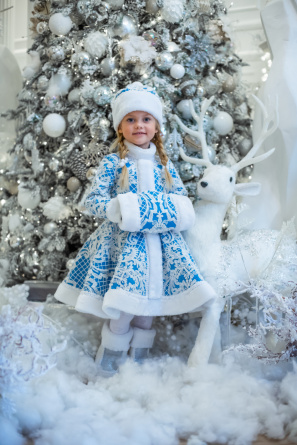 Costume of Snow maiden with a hat №9 фото 3