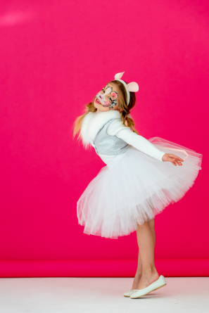 White Mouse (Rat) costume фото 1
