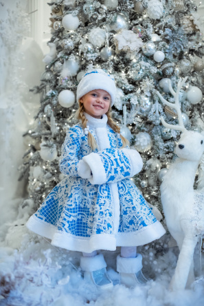Costume of Snow maiden with a hat №9 фото 2