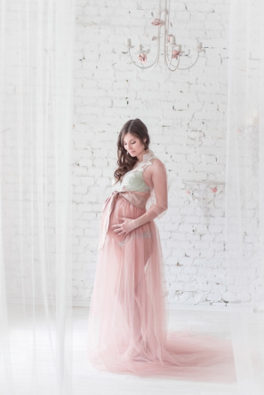 Boudoir tulle dress Rosy Morning фото 3