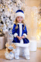 Snowmaiden's costume of velvet with a hat №6